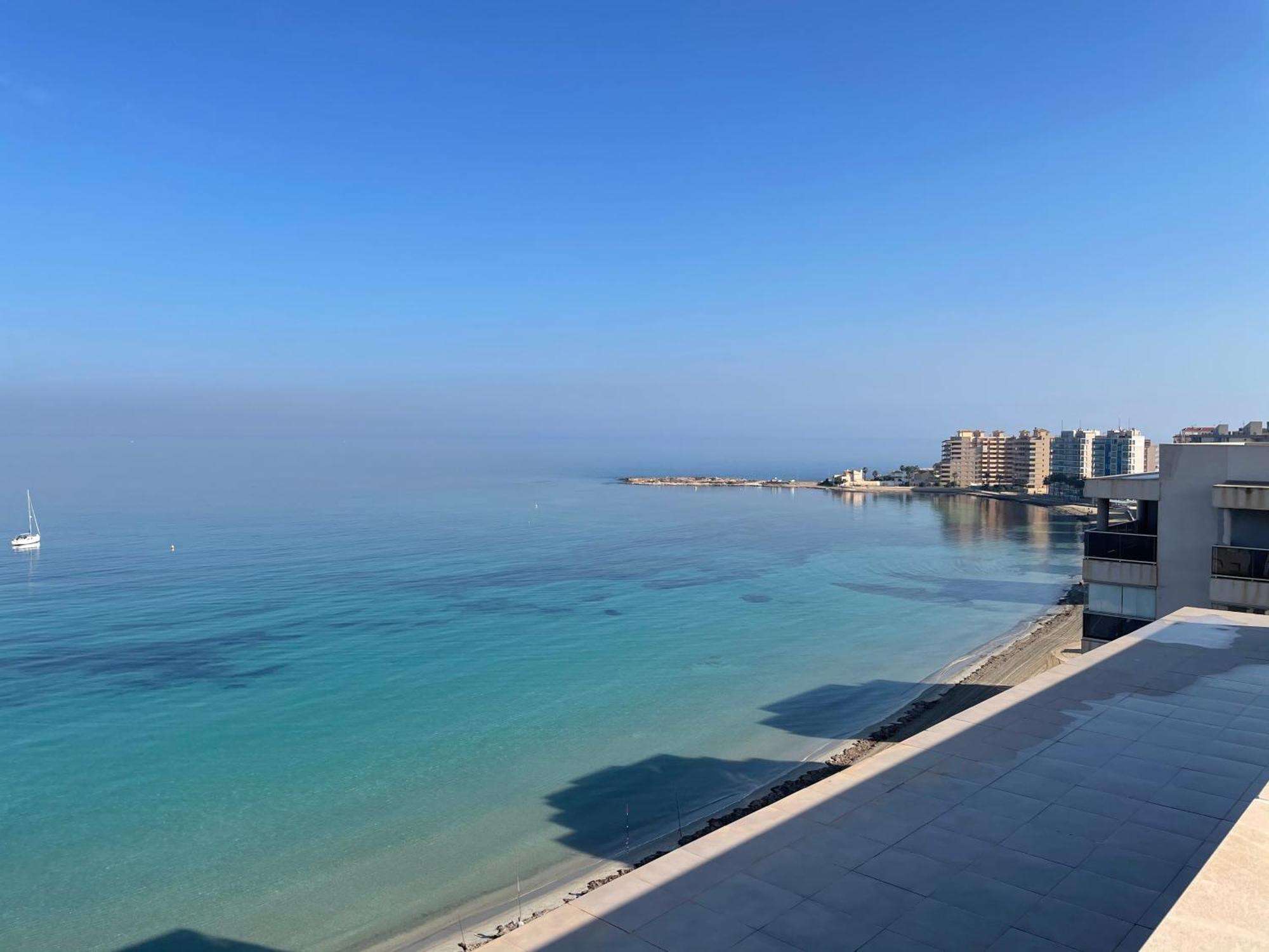 Apartamento En Primera Linea Con Vistas A La Playa Ensenada Del Esparto Del Residencial Vina Del Mar Apartment ลามังกา เดล มาร์เมนอร์ ภายนอก รูปภาพ