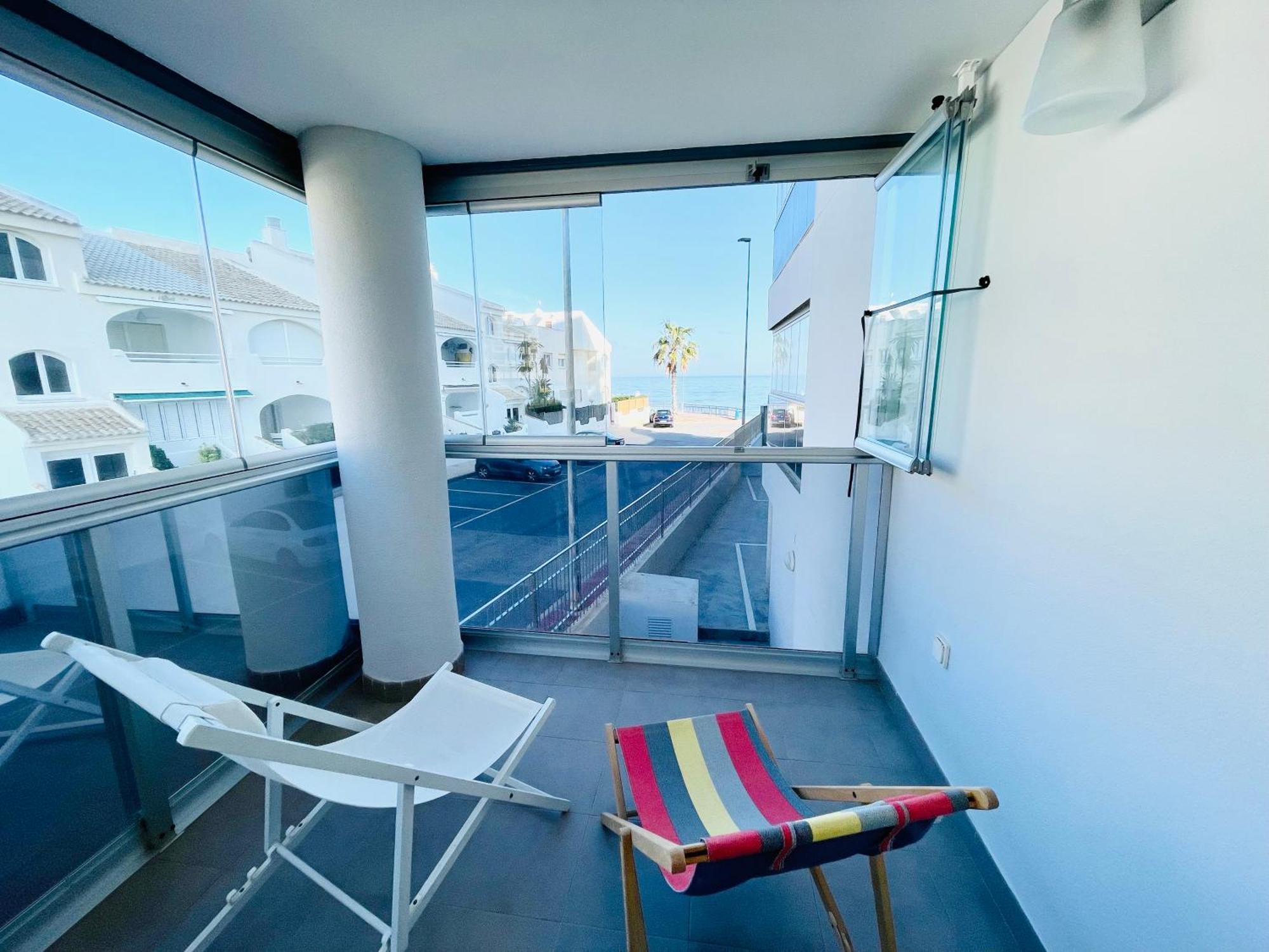 Apartamento En Primera Linea Con Vistas A La Playa Ensenada Del Esparto Del Residencial Vina Del Mar Apartment ลามังกา เดล มาร์เมนอร์ ภายนอก รูปภาพ