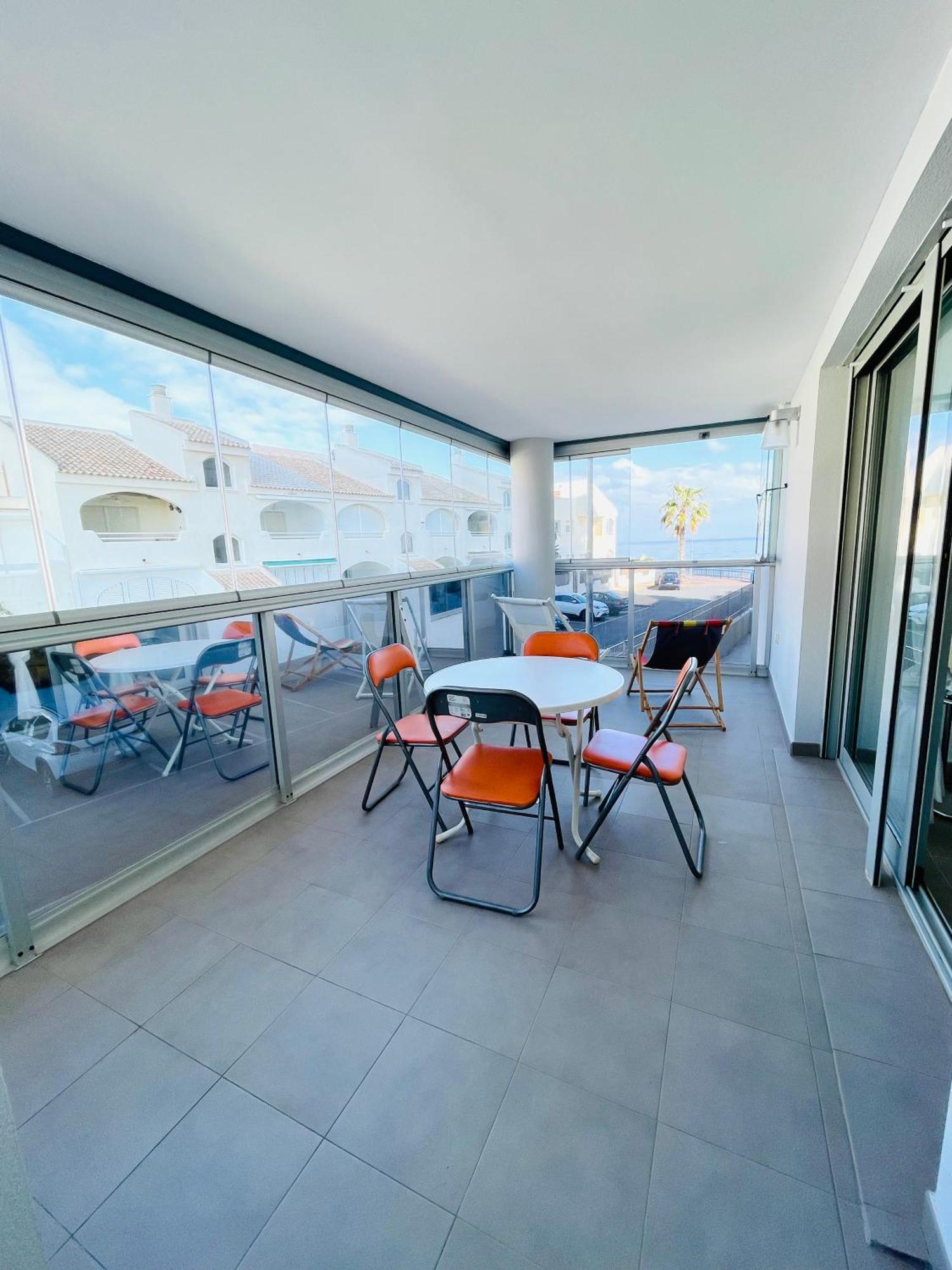 Apartamento En Primera Linea Con Vistas A La Playa Ensenada Del Esparto Del Residencial Vina Del Mar Apartment ลามังกา เดล มาร์เมนอร์ ภายนอก รูปภาพ