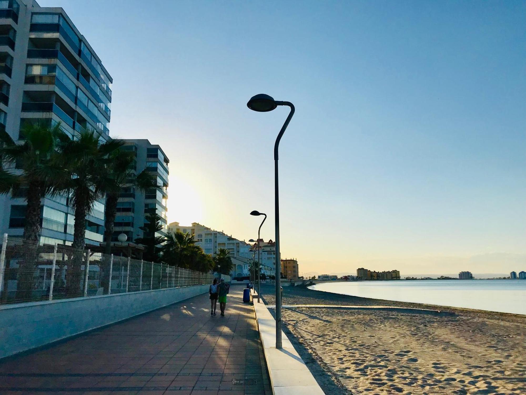 Apartamento En Primera Linea Con Vistas A La Playa Ensenada Del Esparto Del Residencial Vina Del Mar Apartment ลามังกา เดล มาร์เมนอร์ ภายนอก รูปภาพ